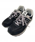 NEW BALANCEニューバランス）の古着「ローカットスニーカー」｜ブラック