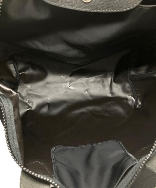 LONGCHAMP（ロンシャン）LONGCHAMP (ロンシャン) ルプリアージュ2WAYバッグ ブラックの古着・服飾アイテム