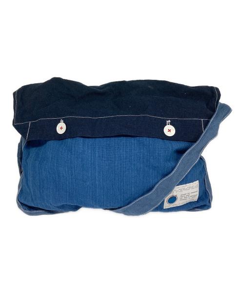 Denham（デンハム）Denham (デンハム) ショルダーバッグ ブルーの古着・服飾アイテム