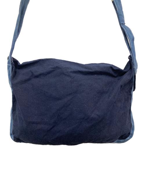 Denham（デンハム）Denham (デンハム) ショルダーバッグ ブルーの古着・服飾アイテム