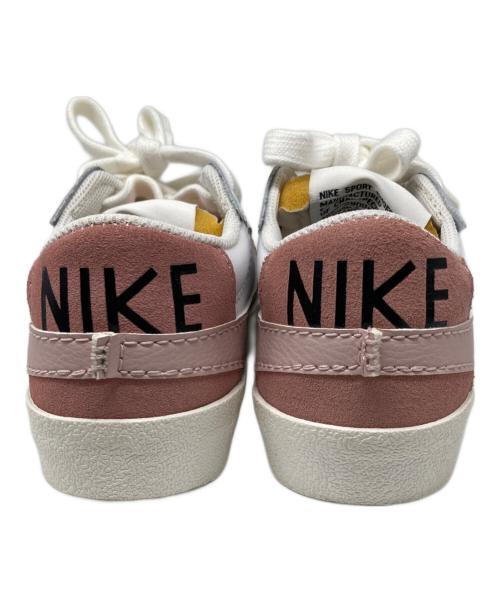NIKE（ナイキ）NIKE (ナイキ) W BLAZER LOW '77 JUMBO ホワイト×ピンク サイズ:25cmの古着・服飾アイテム