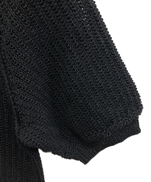 FRED PERRY（フレッドペリー）FRED PERRY (フレッドペリー) ニットポロシャツ ブラック サイズ:Sの古着・服飾アイテム