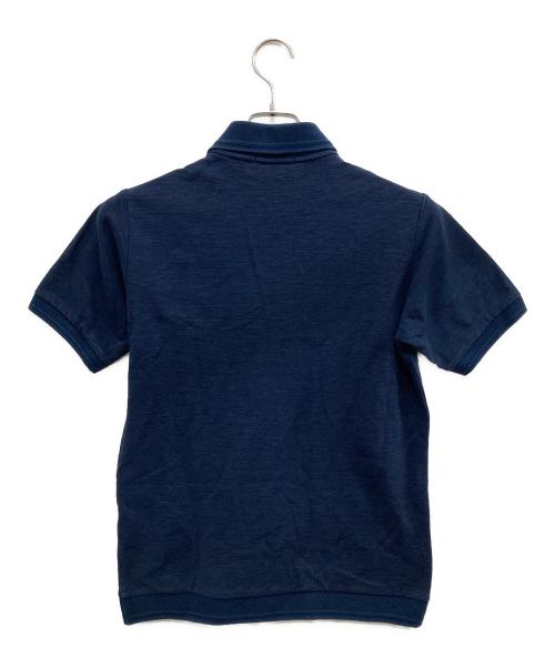 FRED PERRY（フレッドペリー）FRED PERRY (フレッドペリー) EDIFICE (エディフィス) 別注カルゼポロシャツ ネイビー サイズ:Ｓの古着・服飾アイテム