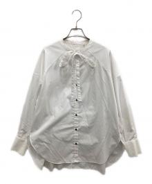 OHGA（オオガ）の古着「リボンタイシャツ」｜ホワイト