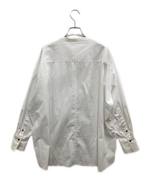 OHGA（オオガ）OHGA (オオガ) リボンタイシャツ ホワイト サイズ:Freeの古着・服飾アイテム