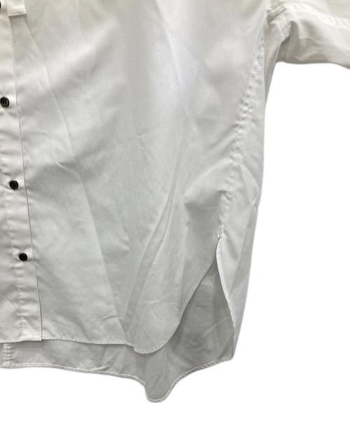 OHGA（オオガ）OHGA (オオガ) リボンタイシャツ ホワイト サイズ:Freeの古着・服飾アイテム