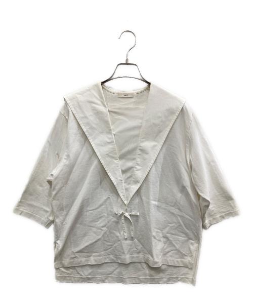 YORI（ヨリ）YORI (ヨリ) セーラーカットソー ホワイト サイズ:Freeの古着・服飾アイテム