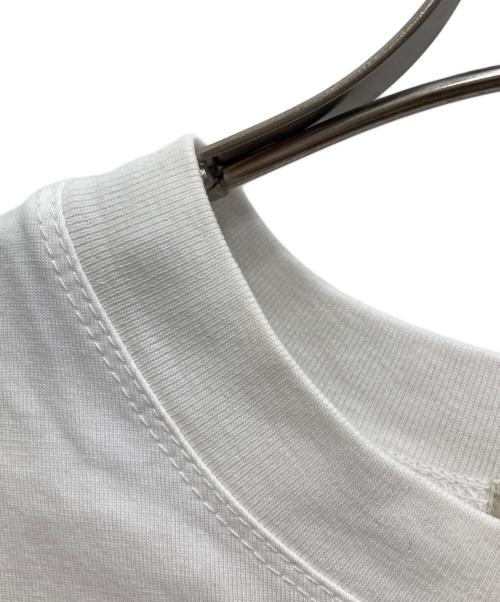 YORI（ヨリ）yori (ヨリ) ヘムフリルワイドカットソー ホワイト サイズ:Fの古着・服飾アイテム