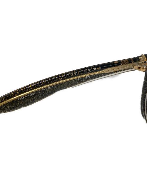 DOLCE & GABBANA（ドルチェ＆ガッバーナ）DOLCE & GABBANA (ドルチェ＆ガッバーナ) サングラス ブラック サイズ:140の古着・服飾アイテム