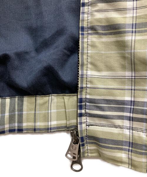 FRED PERRY（フレッドペリー）FRED PERRY (フレッドペリー) Panelled Caban Jacket/パネルドキャバンジャケット ネイビー×ベージュ サイズ:Ｍの古着・服飾アイテム