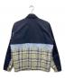 FRED PERRY (フレッドペリー) Panelled Caban Jacket/パネルドキャバンジャケット ネイビー×ベージュ サイズ:Ｍ：8000円