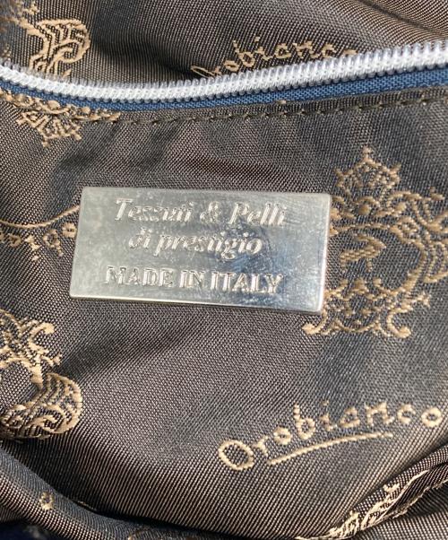 Orobianco（オロビアンコ）Orobianco (オロビアンコ) 2wayボストンバッグ ネイビーの古着・服飾アイテム