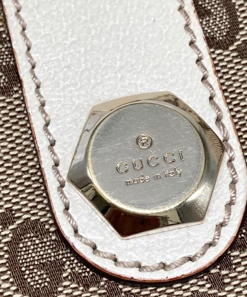 GUCCI（グッチ）GUCCI (グッチ) GGキャンバストートバッグ ベージュの古着・服飾アイテム