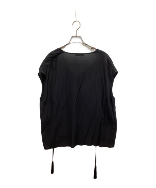 SEE BY CHLOE（シーバイクロエ）SEE BY CHLOE (シーバイクロエ) シルクブラウス ブラック サイズ:42の古着・服飾アイテム