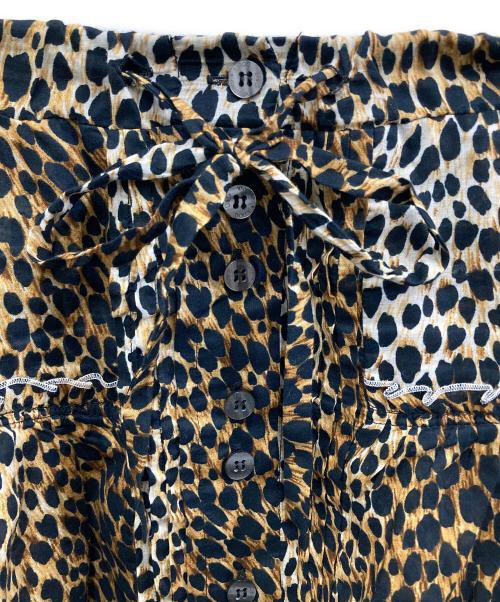 DOLCE & GABBANA（ドルチェ＆ガッバーナ）DOLCE & GABBANA (ドルチェ＆ガッバーナ) レオパードスカート ブラウン サイズ:48の古着・服飾アイテム