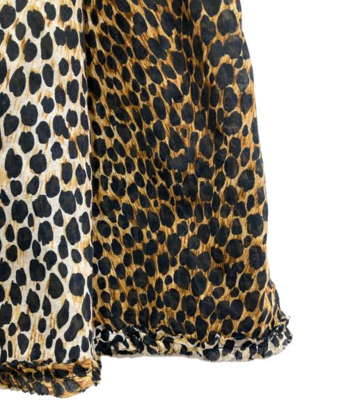 DOLCE & GABBANA（ドルチェ＆ガッバーナ）DOLCE & GABBANA (ドルチェ＆ガッバーナ) レオパードスカート ブラウン サイズ:48の古着・服飾アイテム
