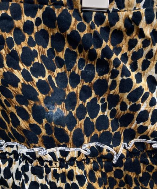 DOLCE & GABBANA（ドルチェ＆ガッバーナ）DOLCE & GABBANA (ドルチェ＆ガッバーナ) レオパードスカート ブラウン サイズ:48の古着・服飾アイテム