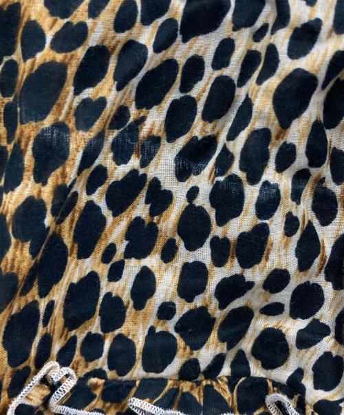 DOLCE & GABBANA（ドルチェ＆ガッバーナ）DOLCE & GABBANA (ドルチェ＆ガッバーナ) レオパードスカート ブラウン サイズ:48の古着・服飾アイテム