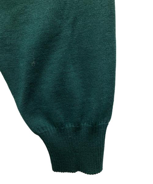 sacai（サカイ）sacai (サカイ) レース切替ニット ブラウン×グリーン サイズ:3の古着・服飾アイテム