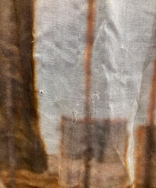 FALIERO SARTI（ファリエロサルティ）FALIERO SARTI (ファリエロサルティ) 総柄ストール ブラウンの古着・服飾アイテム