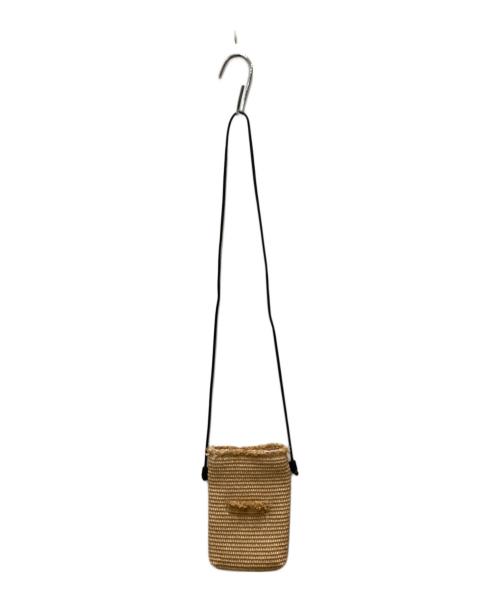 ANITA BILARDI（アニタビラルディ）ANITA BILARDI (アニタビラルディ) ショルダーポーチ ベージュの古着・服飾アイテム