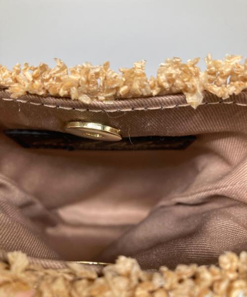 ANITA BILARDI（アニタビラルディ）ANITA BILARDI (アニタビラルディ) ショルダーポーチ ベージュの古着・服飾アイテム
