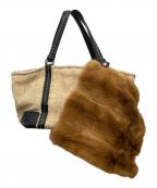 ebagosエバゴス）の古着「ハンドバッグ」｜ベージュ