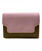 MARNIマルニ）の古着「カラーコンビ3つ折り財布」｜マルチカラー