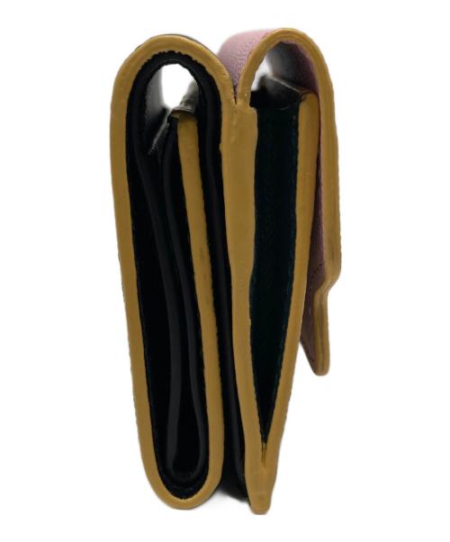 MARNI（マルニ）MARNI (マルニ) カラーコンビ3つ折り財布 マルチカラーの古着・服飾アイテム