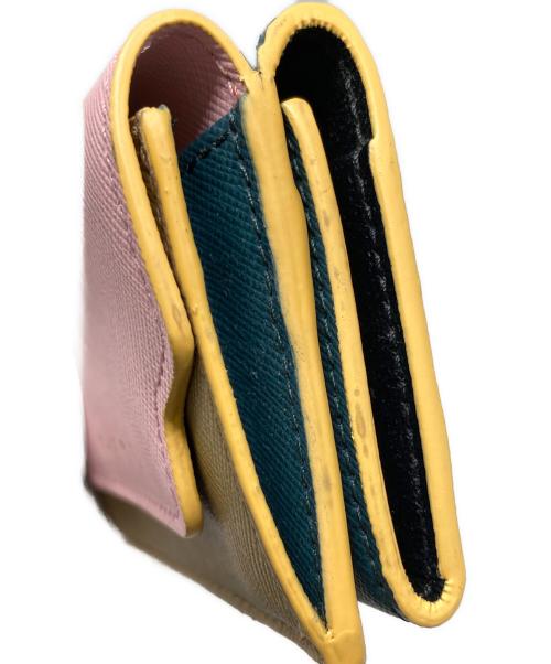 MARNI（マルニ）MARNI (マルニ) カラーコンビ3つ折り財布 マルチカラーの古着・服飾アイテム