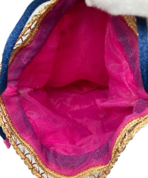 ne quittez pas（ヌキテパ）ne quittez pas (ヌキテパ) スパンコール 巾着バッグ ピンクの古着・服飾アイテム