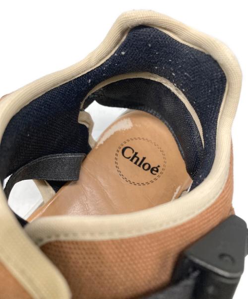 Chloe（クロエ）Chloe (クロエ) SONNIEスポーツサンダル ブラウン サイズ:38の古着・服飾アイテム