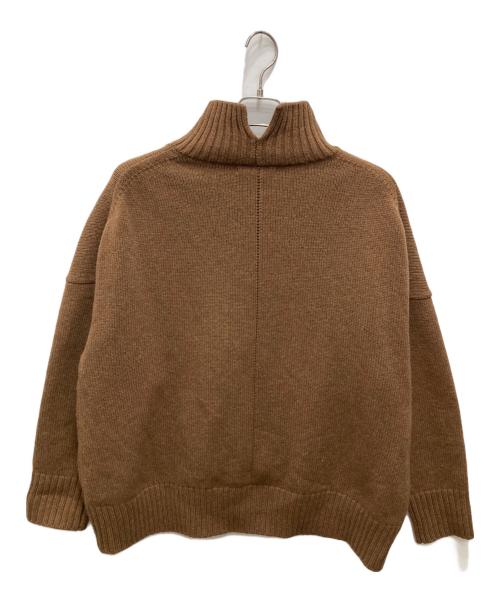 CINOH（チノ）CINOH (チノ) ハイネックニット ブラウン サイズ:38の古着・服飾アイテム