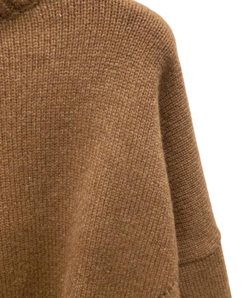 CINOH（チノ）CINOH (チノ) ハイネックニット ブラウン サイズ:38の古着・服飾アイテム