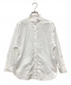 UNITED ARROWS TOKYOユナイテッドアローズトウキョウ）の古着「スタンドカラーフリルブラウス」｜ホワイト