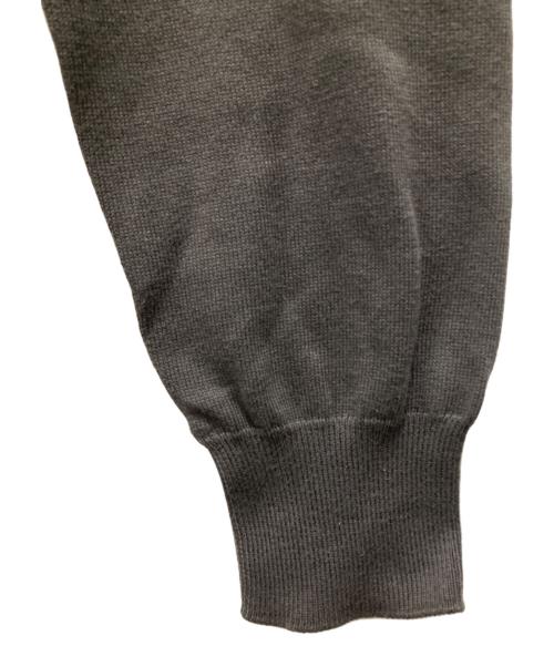 Cruciani（クルチアーニ）Cruciani (クルチアーニ) Vネックコットンニット グレー サイズ:50の古着・服飾アイテム