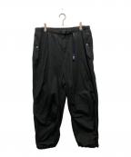 THE NORTHFACE PURPLELABELザ・ノースフェイス パープルレーベル）の古着「Ripstop Field Pants/リップストップフィールドパンツ」｜ブラック