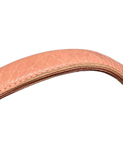 BALENCIAGA（バレンシアガ）BALENCIAGA (バレンシアガ) NAVY CABAS S ピンクの古着・服飾アイテム