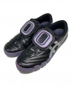 asicsアシックス）の古着「GEL-FLEXKEE PRO/ゲル-フレッキー」｜ブラック×パープル