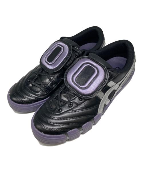 asics（アシックス）asics (アシックス) GEL-FLEXKEE PRO/ゲル-フレッキー ブラック×パープル サイズ:28cmの古着・服飾アイテム