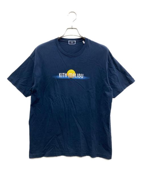 KITH（キス）KITH (キス) Malibu Sunshine Vintage Tee/マリブ サンシャイン ビンテージ ティーシャツ ネイビー サイズ:Mの古着・服飾アイテム