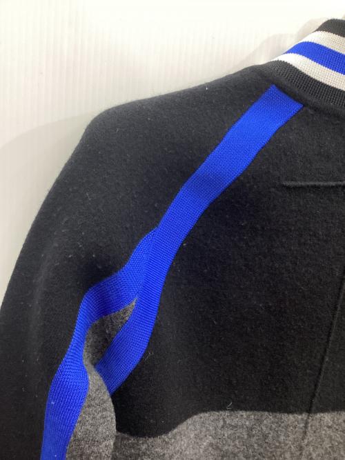 GIVENCHY（ジバンシィ）GIVENCHY (ジバンシィ) Knit Stadium Jumper グレー×ブルー サイズ:XSの古着・服飾アイテム