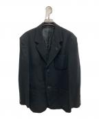 Y's for menワイズフォーメン）の古着「ウールカシミヤテーラードジャケット」｜ブラック