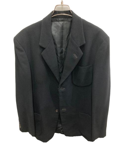 Y's for men（ワイズフォーメン）Y's for men (ワイズフォーメン) ウールカシミヤテーラードジャケット ブラック サイズ:Mの古着・服飾アイテム