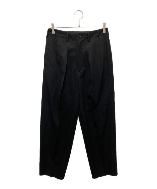 Y's for men（ワイズフォーメン）Y'S for men (ワイズフォーメン) 2タックスラックス ブラック サイズ:Sの古着・服飾アイテム