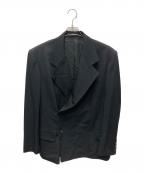 Y's for menワイズフォーメン）の古着「ダブルジャケット」｜ブラック