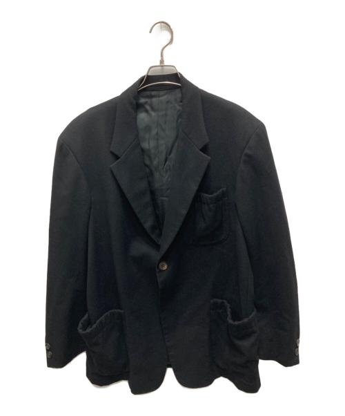 Y's for men（ワイズフォーメン）Y's for men (ワイズフォーメン) ウールテーラードジャケット ブラック サイズ:Mの古着・服飾アイテム