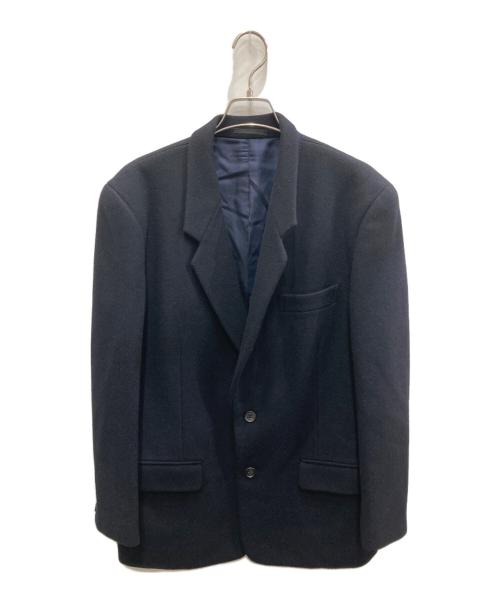 Y's for men（ワイズフォーメン）Y's for men (ワイズフォーメン) ウールテーラードジャケット ネイビー サイズ:Sの古着・服飾アイテム