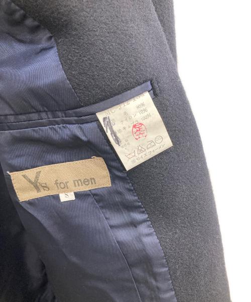 Y's for men（ワイズフォーメン）Y's for men (ワイズフォーメン) ウールテーラードジャケット ネイビー サイズ:Sの古着・服飾アイテム