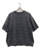 Denhamデンハム）の古着「ボーダーTシャツ」｜ブラック